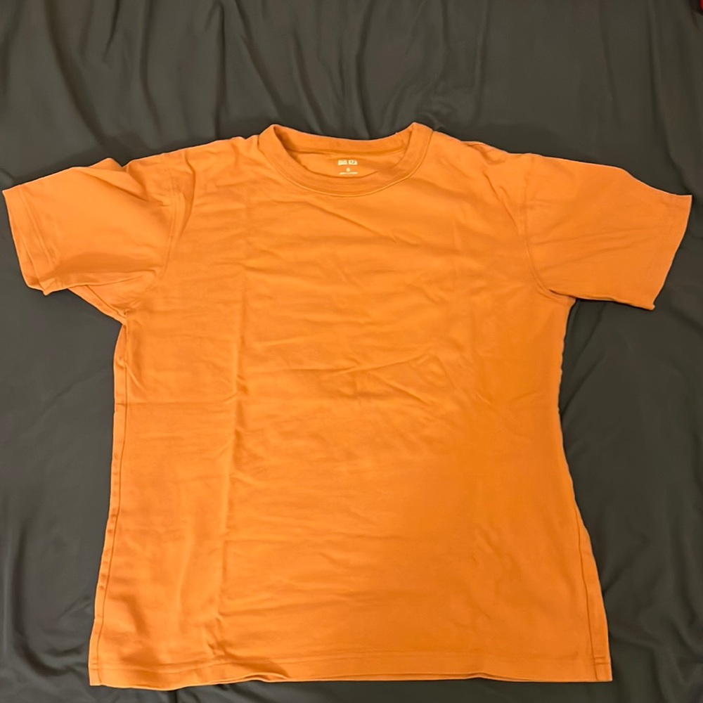 Orange Uniqlo Tee